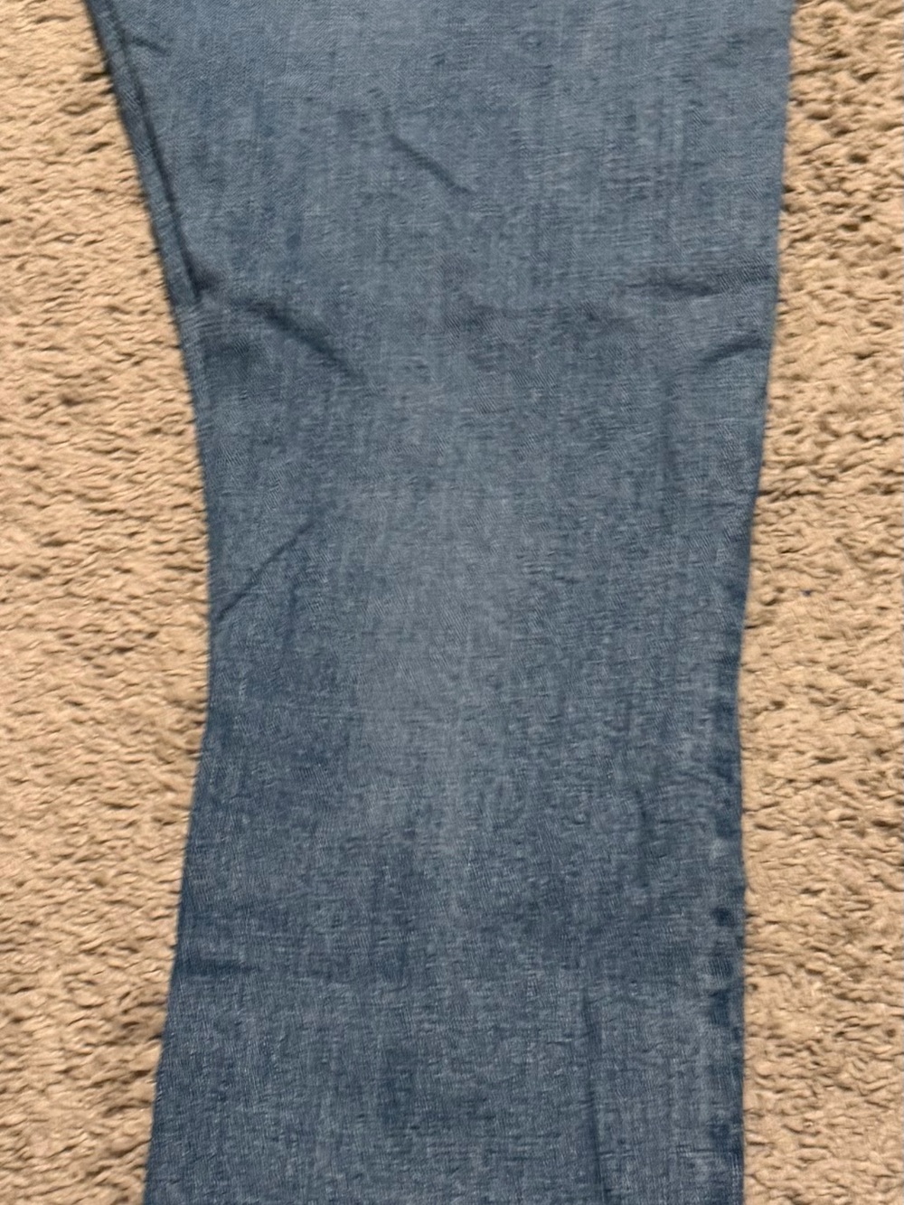 Ralph Lauren Sullivan Slim Denim Jeans in Blue with Red Size Print